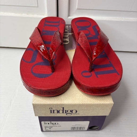 New INDIGO Mint Sandals Size 9 - Picture 3 of 8